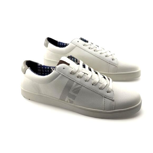 Ben Sherman Men's LORIN White‎ Low Top sneakers size 11 M NWB - Picture 1 of 12
